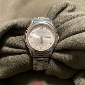 Cherokee Silver Analog Watch